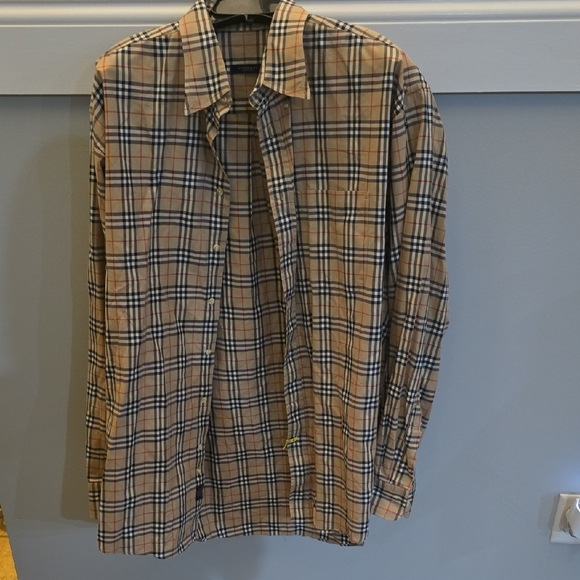 Burberry novacheck xlt  Button-Up Shirt - Picture 1 of 4